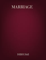 Marriage piano sheet music cover